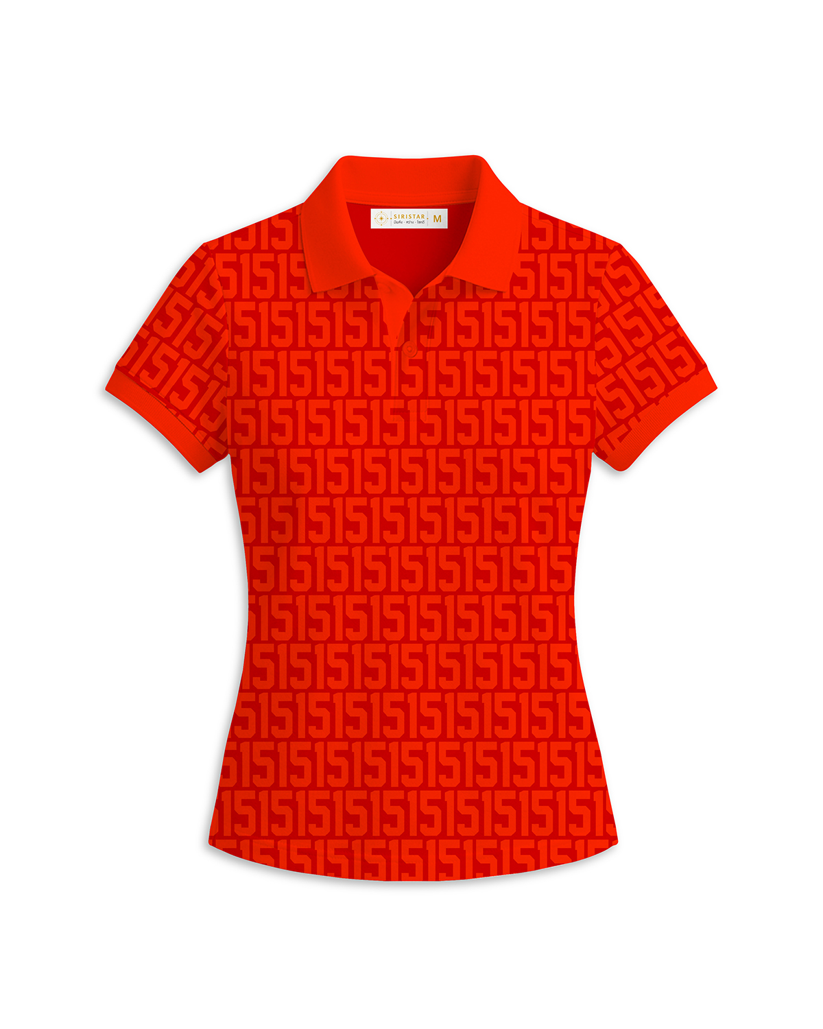 เสื้อโปโลหญิง เลข 15